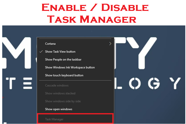 How-To-Disable-Enable-The-Task-Manager-In-Windows-10