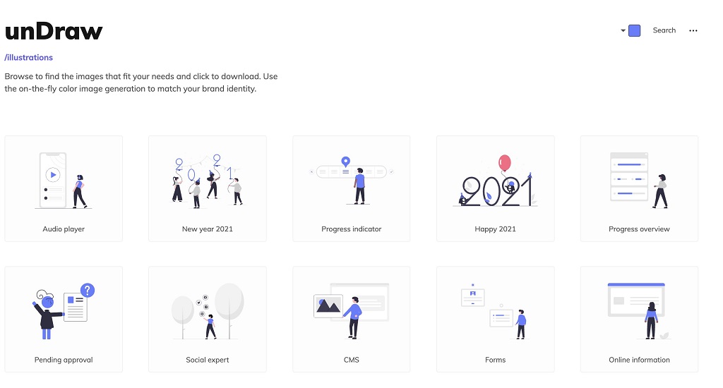 UnDraw-Best-Website-provides-Free-Illustrations-for-your-next-Design-Project
